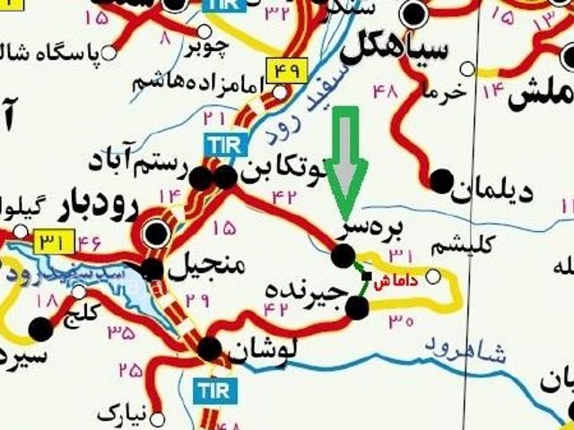 عکس شماره 8 - روستا بره سر و دریاچه ویستان