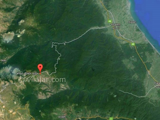 عکس شماره 10 - جاده اسالم به خلخال