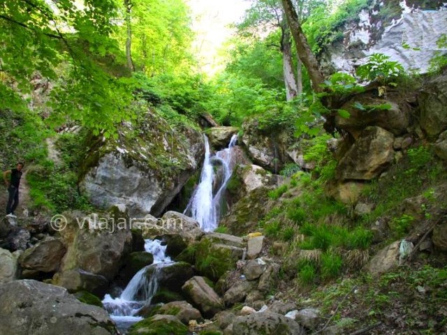 عکس شماره 4 - آبشار پشمکی در پاقلعه گلستان