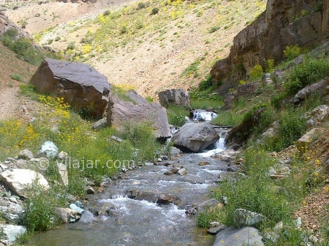 عکس شماره 4 - آبشار سنج در جاده چالوس