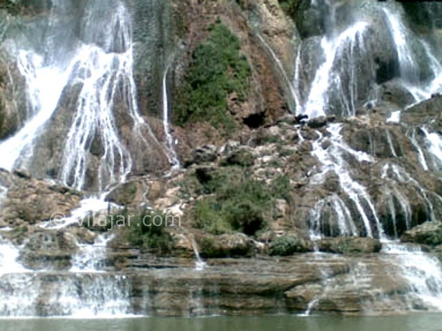 عکس اصلی شماره 1 - آبشار میج (ایج یا ده قلو)