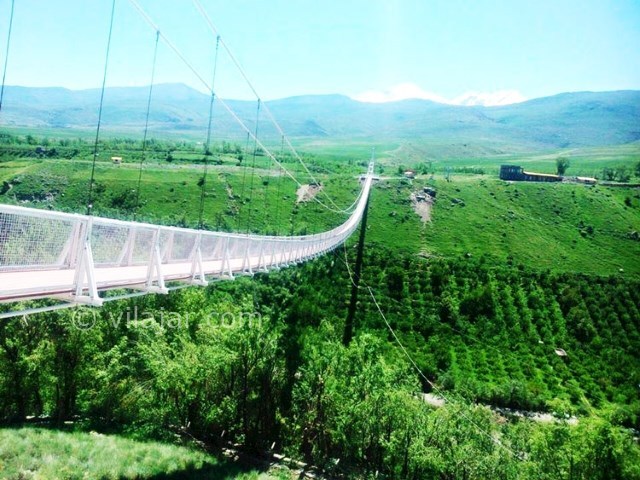 عکس شماره 5 - پل معلق مشگین شهر