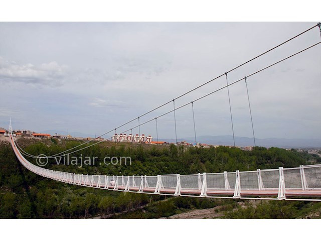 عکس شماره 7 - پل معلق مشگین شهر