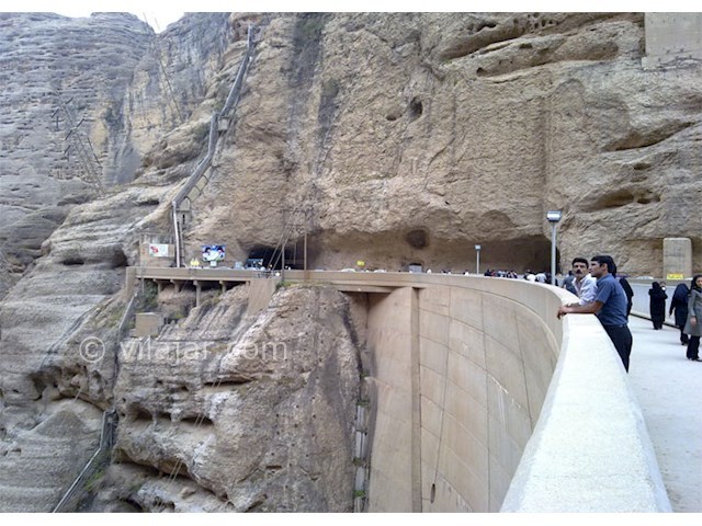 عکس شماره 3 - دریاچه سد دز 