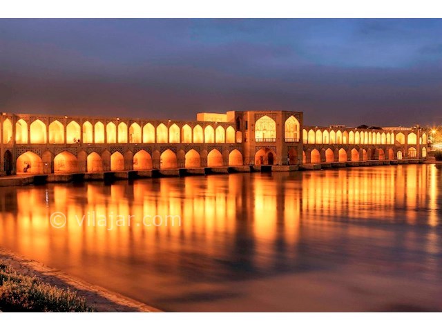 عکس اصلی شماره 2 - پل خواجو در اصفهان