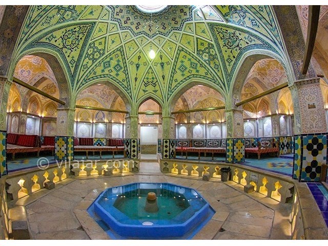 عکس شماره 5 - حمام سلطان امیر احمد کاشان