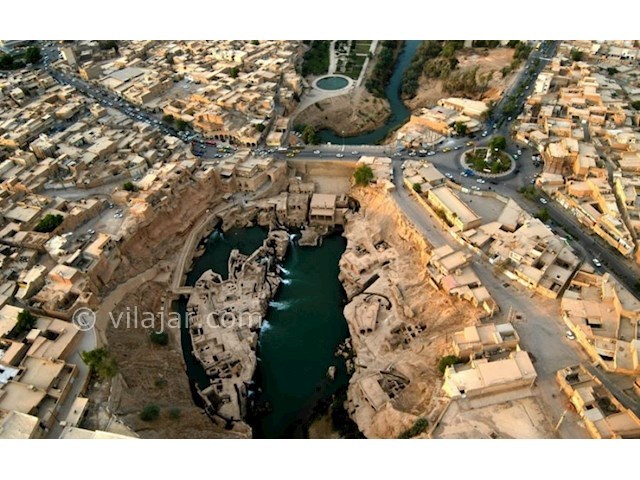 عکس شماره 6 - مجموعه آبشارهای شوشتر