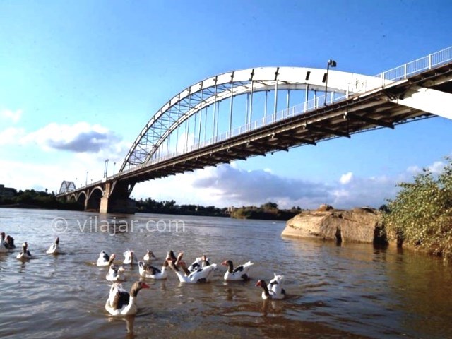 عکس اصلی شماره 1 - پل سفید اهواز (پل معلق)