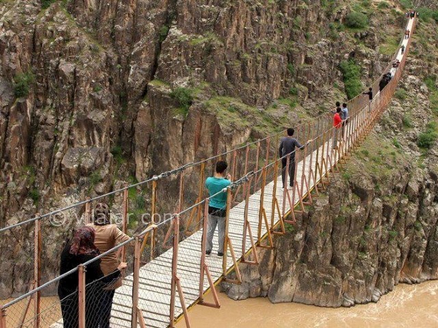عکس شماره 3 - پل معلق پیرتقی هشجین