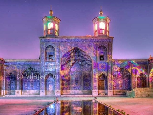عکس اصلی شماره 1 - مسجد نصیر الملک (مسجد صورتی)