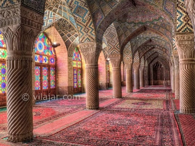 عکس شماره 4 - مسجد نصیر الملک (مسجد صورتی)