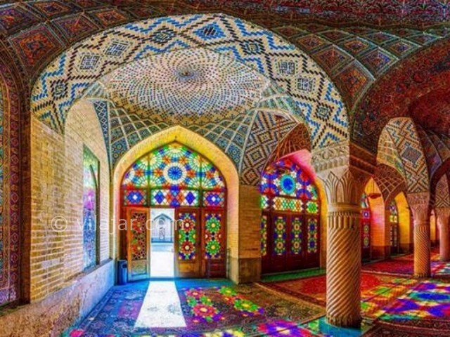 عکس شماره 6 - مسجد نصیر الملک (مسجد صورتی)