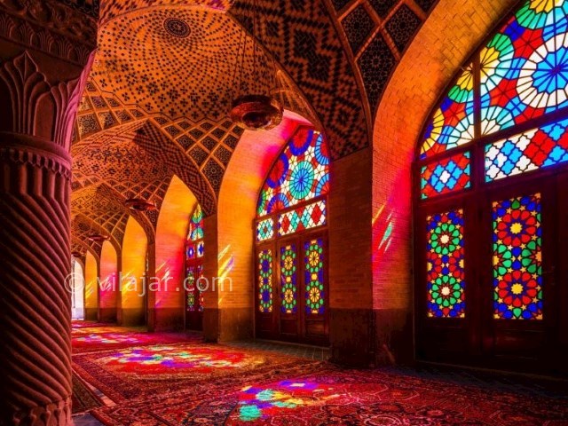 عکس شماره 12 - مسجد نصیر الملک (مسجد صورتی)