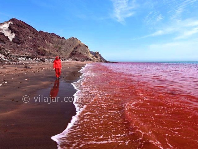 عکس شماره 7 - ساحل سرخ جزیره هرمز