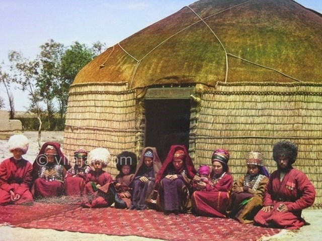 عکس اصلی شماره 1 - آغاج اوی خانه سنتی ترکمن ها