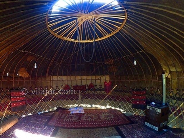 عکس شماره 4 - آغاج اوی خانه سنتی ترکمن ها