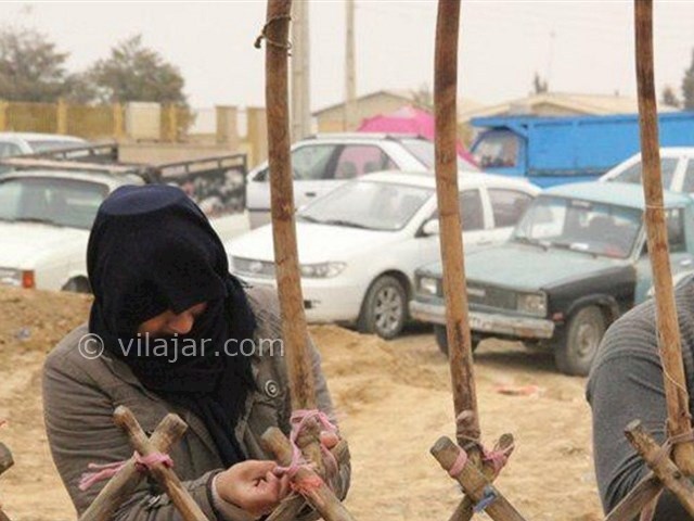 عکس شماره 5 - آغاج اوی خانه سنتی ترکمن ها