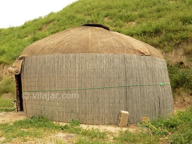 عکس شماره 6 - آغاج اوی خانه سنتی ترکمن ها