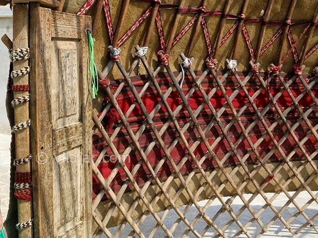 عکس شماره 7 - آغاج اوی خانه سنتی ترکمن ها