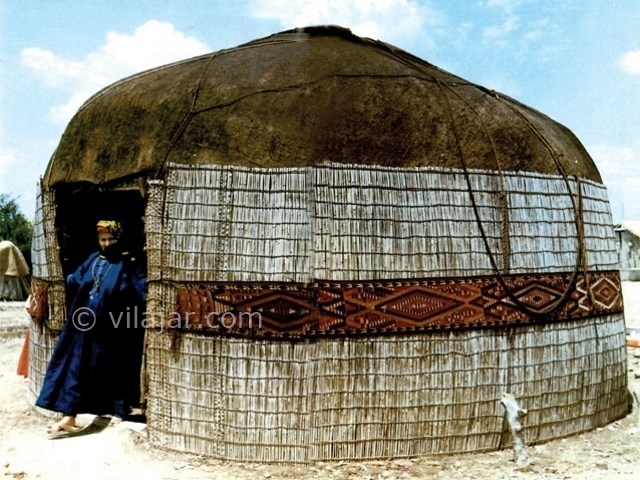 عکس اصلی شماره 8 - آغاج اوی خانه سنتی ترکمن ها