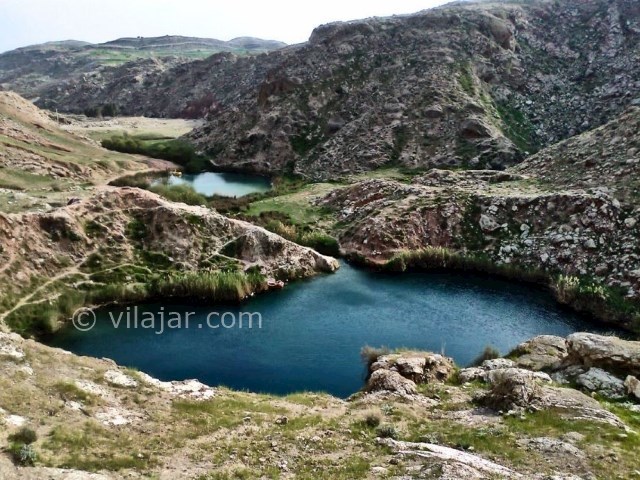 عکس شماره 5 - دریاچه دو قلو سیاه گاو آبدانان