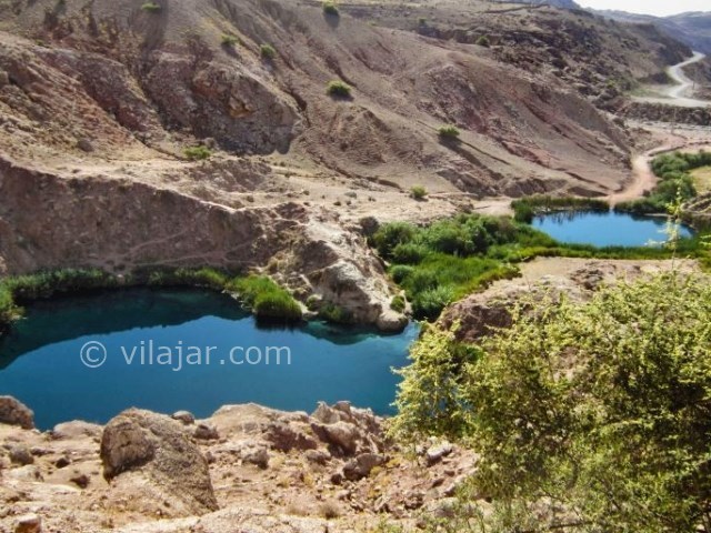 عکس شماره 6 - دریاچه دو قلو سیاه گاو آبدانان