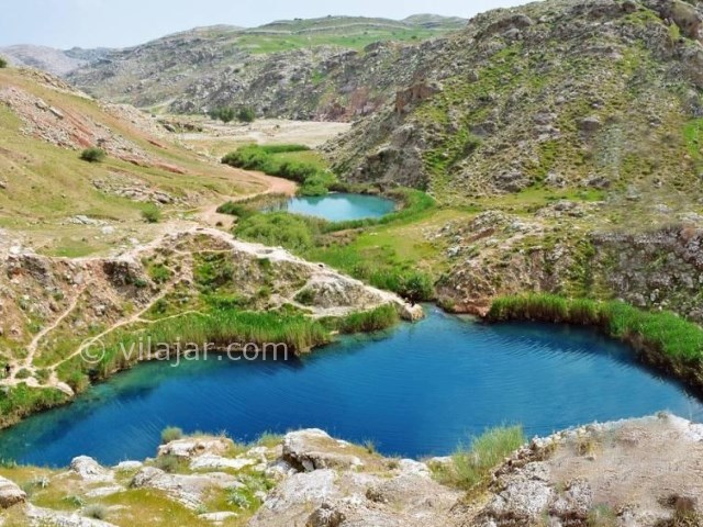 عکس شماره 7 - دریاچه دو قلو سیاه گاو آبدانان