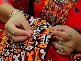 هنر سوزن دوزی ترکمن