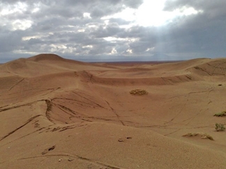 ریگزار شن روان صادق آباد