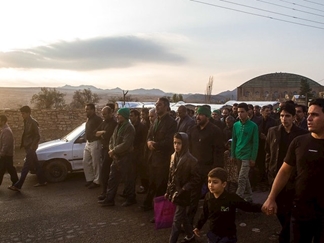 مراسم پرسه زنی تاسوعا در یزد