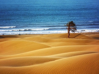 ساحل روستای درک در سیستان