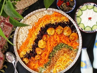 هویج پلو شیرازی