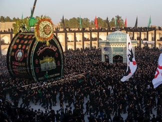 آیین نخل گردانی مشهد اردهال