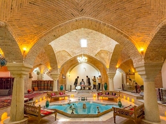 حمام قلعه در همدان