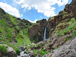 آبشار کرکری مشگین شهر