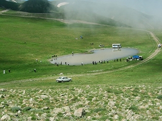 قوشاداغ و تالاب قوچ گولی