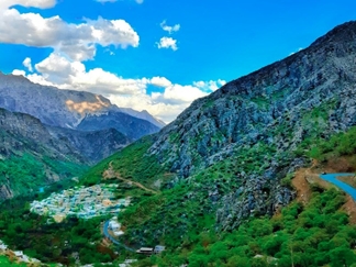 روستای بلبر اورامان کردستان
