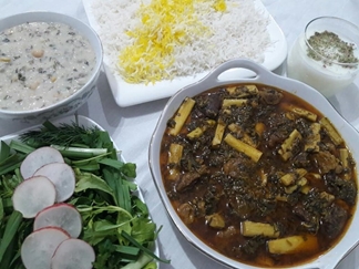 خورش ریواس کردستان