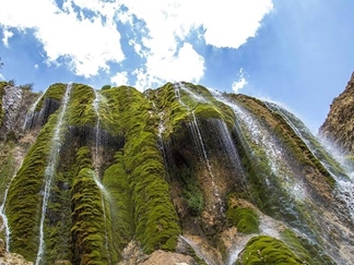 آبشار پونه زار فریدون شهر