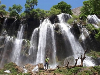 آبشار زرد لیمه اردل