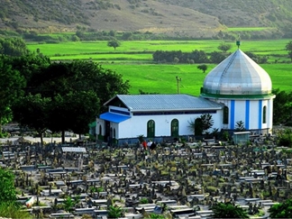 گورستان سفید چاه در بهشهر