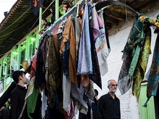 آیین طوق گردانی در ساوه