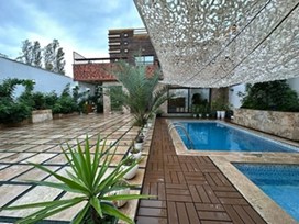 اجاره ویلا استخر روباز محمودآباد