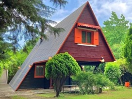 اجاره کلبه چوبی هتل ونووس نمک آبرود