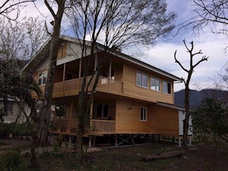 ویلای چوبی در ماسال