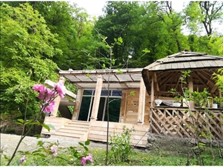 ویلا دربست جنگلی بر رودخانه