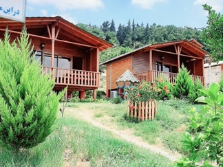 اجاره کلبه چوبی الیزه در شیرگاه