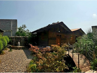 کلبه چوبی در جنگل دالیخانی