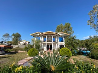 اجاره ویلا استخر روباز نزدیک خمام