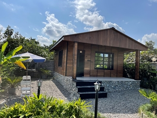 کلبه با استخر روباز در تنکابن